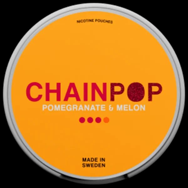 Chainpop Peppermint & Ice 9.7mg nicotine pouch can