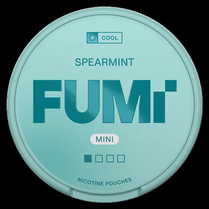 Fumi spearmint mini 4mg nicotine pouch can