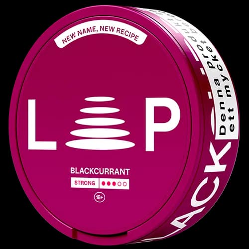 Loop Blackcurrant Strong Nicotine Pouch Can