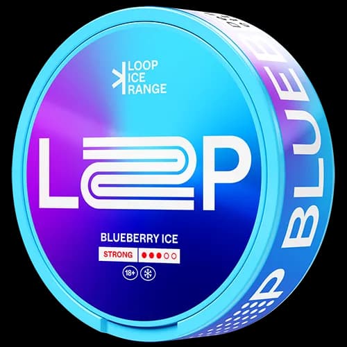 Loop Blueberry Ice Strong Nicotine Pouch Can