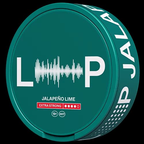 LOOP Jalapeno Lime Extra Strong Nicotine Pouch Can