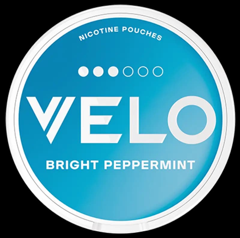 Velo Bright Perppermint 8mg Nicotine Pouches Can
