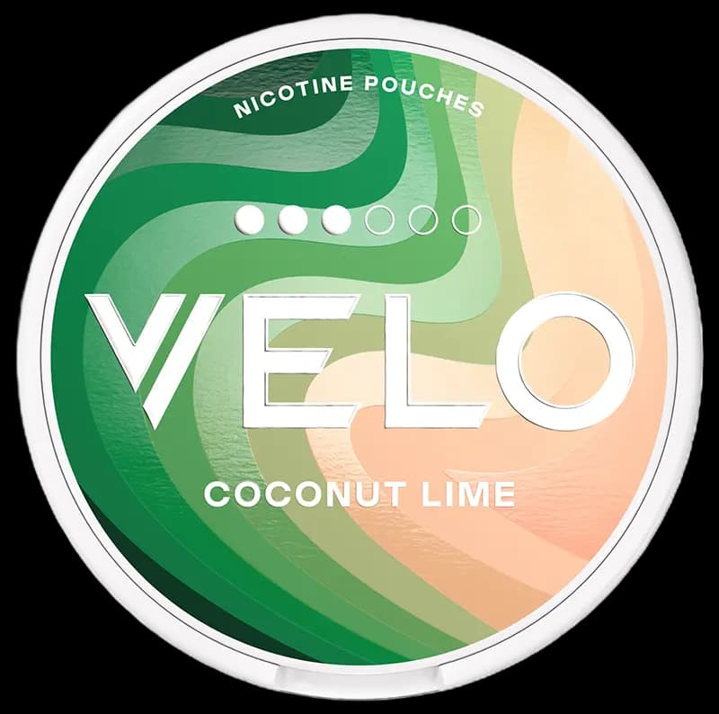 Velo Coconut Lime 8mg Nicotine Pouches Can