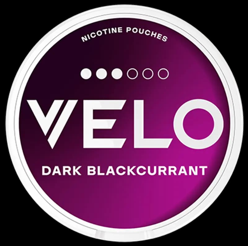 Velo Dark Blackcurrant Nicotine Pouches Can