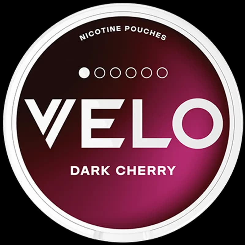 Velo Dark Cherry Mini 4mg nicotine pouch can