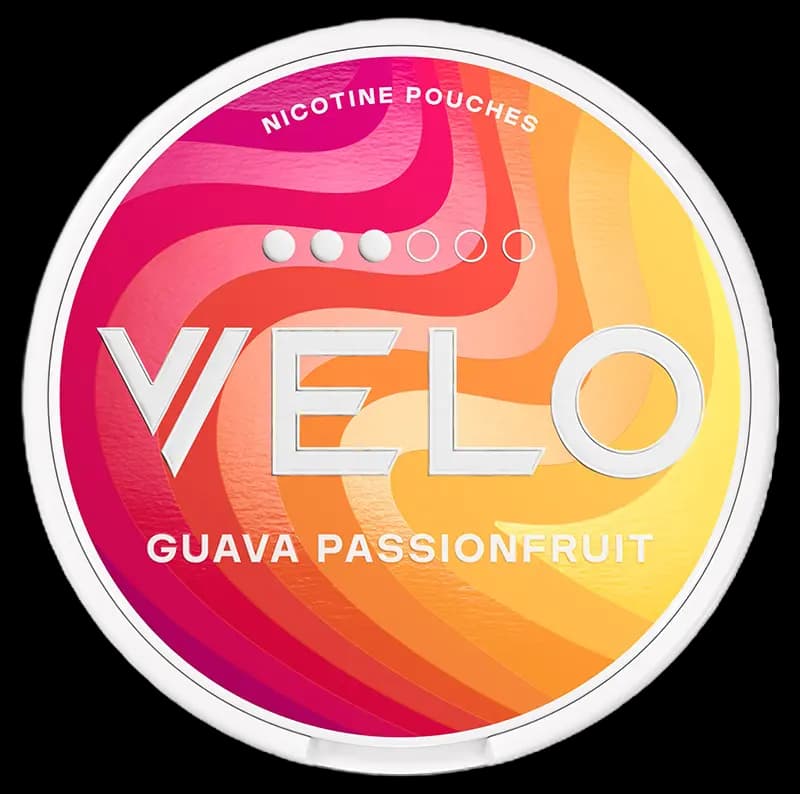 Velo Guava Passionfruit 8mg Nicotine Pouches Can