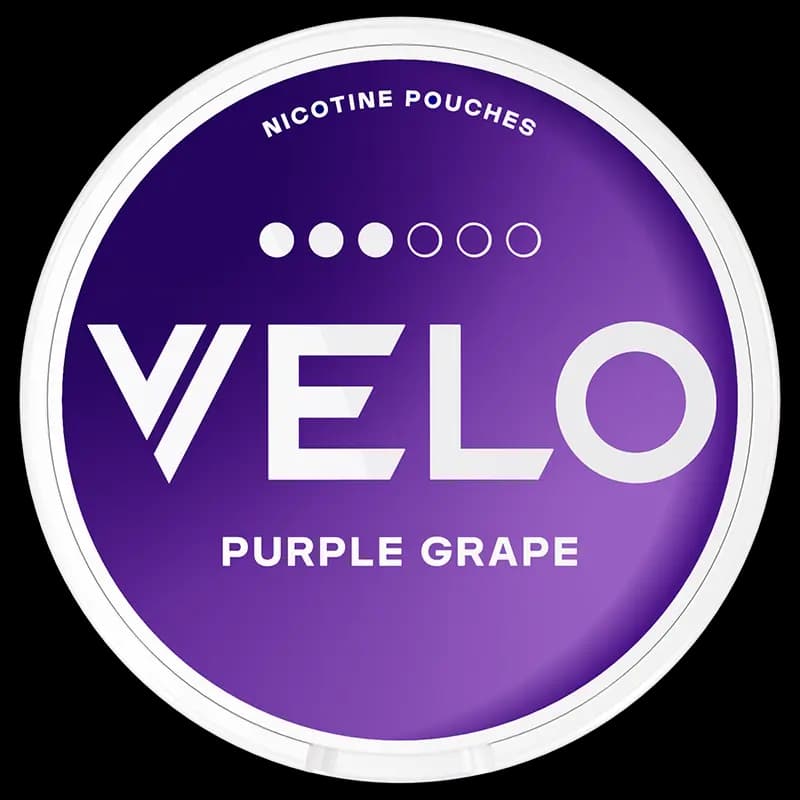 VELO Purple Grape 10mg nicotine pouch can