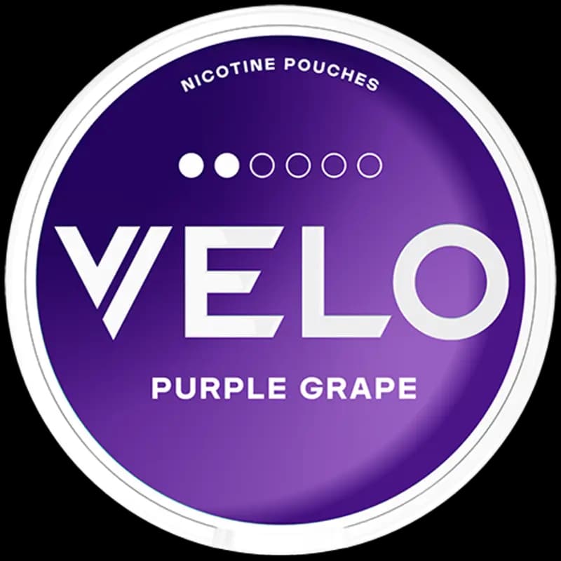 VELO Purple Grape Mini 6mg nicotine pouch can