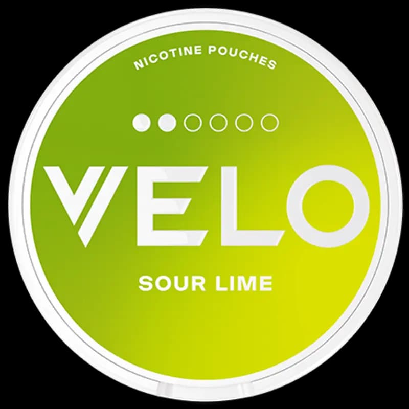 Velo Sour Lime Mini 4mg nicotine pouch can