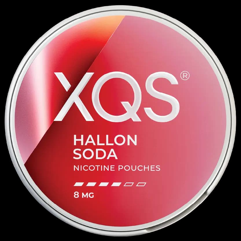 XQS Hallon Soda 8mg nicotine pouch can