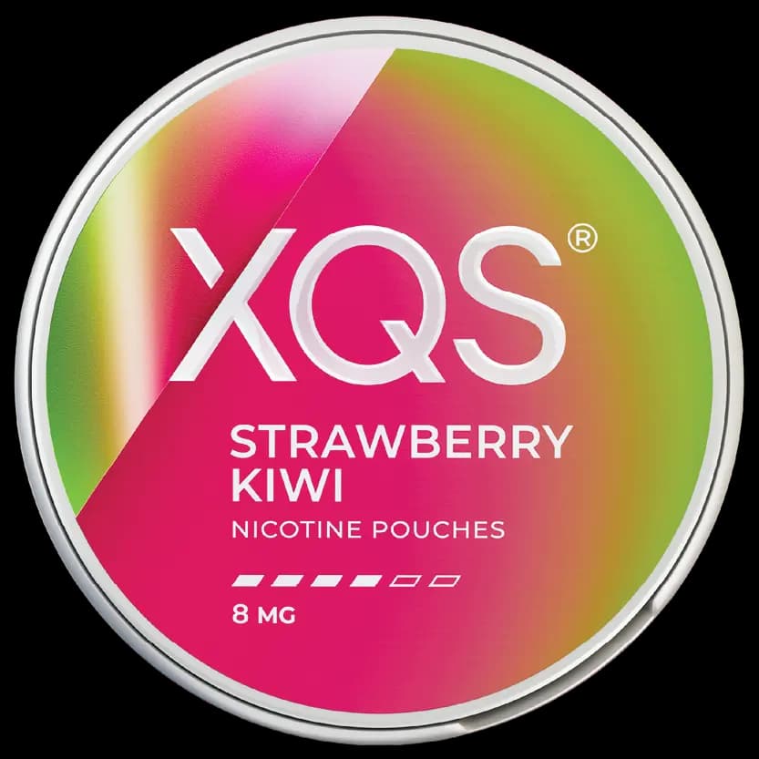XQS Strawberry Kiwi 8mg nicotine pouch can