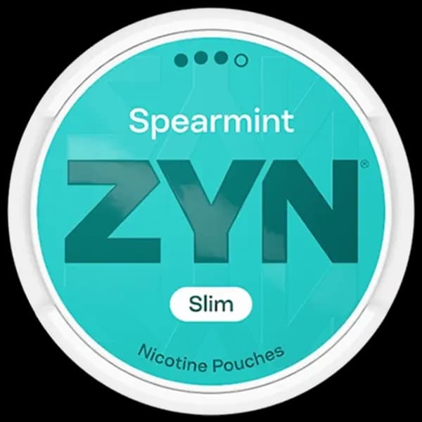 Zyn Spearmint Slim 9mg nicotine pouch can